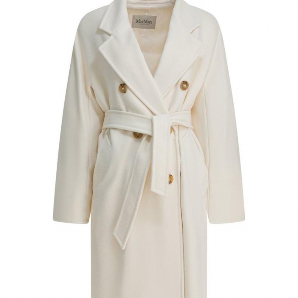 Max Mara 101801 Icon Coat (the famous double-breasted camel/ivory wool coat).
